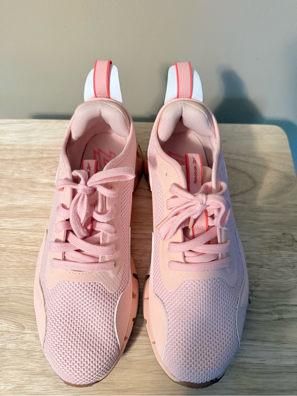 Reebok Women's Light Orange Athletic Sneakers